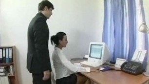 Secretary gets some help from boss