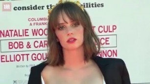 Maya Hawke Showing Off Her Gigantic Boobs